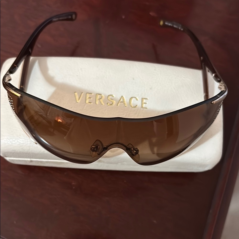 Versace Brown Sunglasses